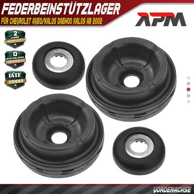 2x Domlager Federbeinstützlager Vorne für Chevrolet Aveo/Kalos Daewoo Kalos