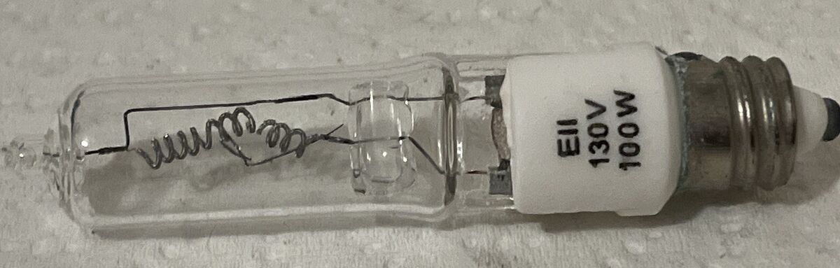 Hikari -- Tungsten Halogen Lamp -- 100W E-11 -- #04803 Hikari -- Tungsten Halogen Lamp -- 100W E-11 -- #04803