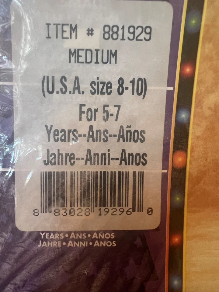 Indian Girls Native American Princess Sz 8-10 Halloween Costume Kids Age 5-7 NEW - Image 4 of 4