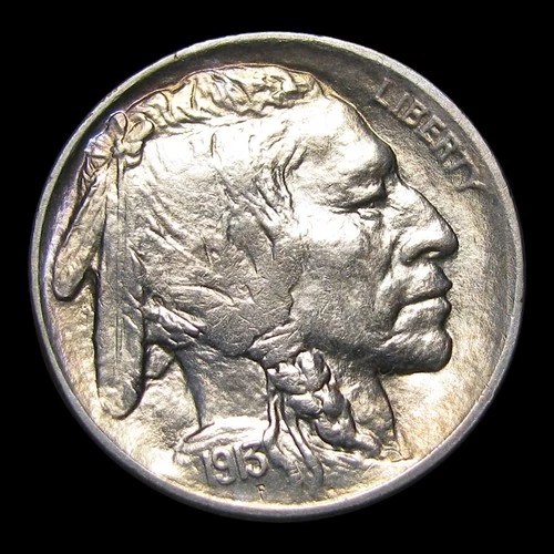 1913 Type 2 Buffalo Nickel ---- Gem BU Detail Coin ---- #KK306