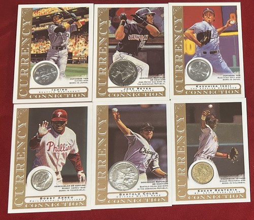 2003 Topps Currency Collection Coin Relic Set of 25 - Pujols-Ichiro-Rivera-Sosa - Picture 4 of 9