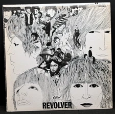 The Beatles Revolver 1966 US Capitol ST-2576 Green/Purple Label EX Vinyl LP