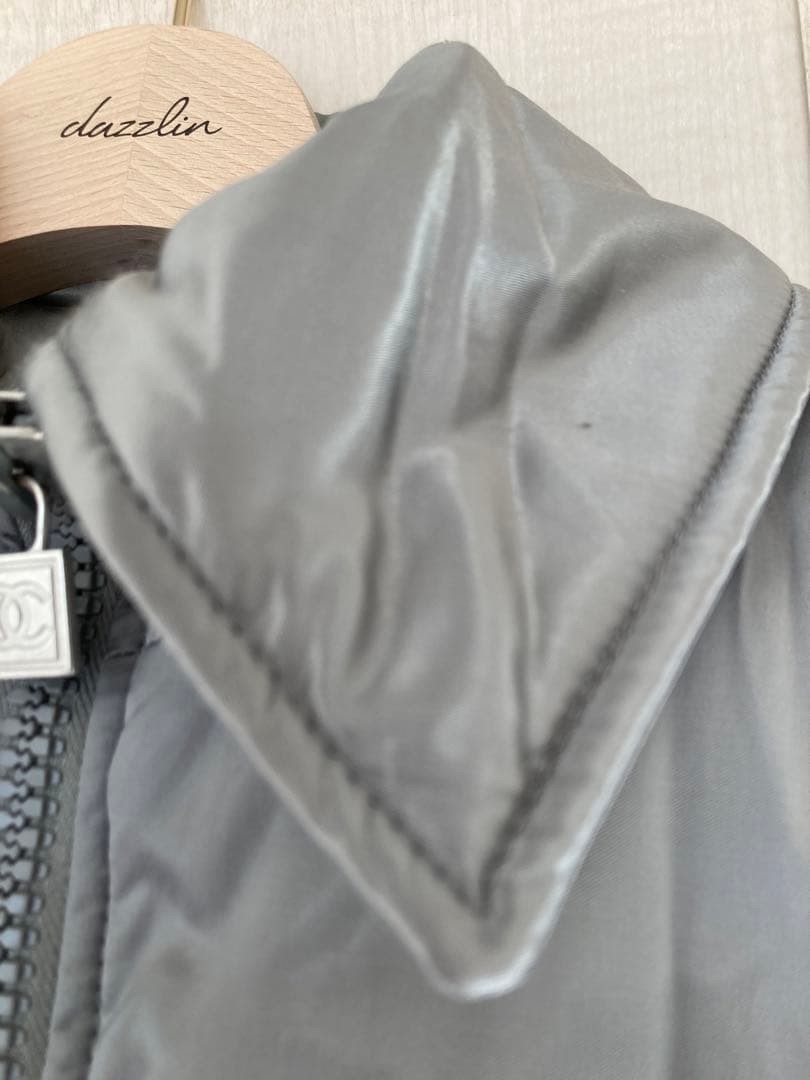 USED CHANEL DOWN SILVER ACCEPTABLE - image 9