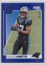 2024 Panini Zenith Rookies Blue Red Zone 3/25 Xavier Legette #199 16wc