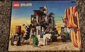 LEGO 6761 Bandit's Secret Hide-Out INSTRUCTIONS ONLY Western Vintage Cowboys