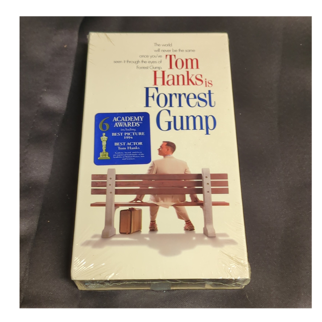 Paramount Forrest Gump VHS NTSC Full Screen PG-13 Closed Captioned Tom Hanks