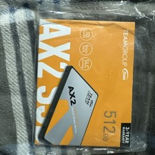 AX2 512GB 2.5 Inch SATA III SSD - 530 MB/s High-Speed Storage for PC & Laptop