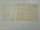 1868 antique WISCONSIN SUPREME COURT LETTERS madison wi A.W. NEWMAN judge — photo 3