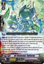 Cardfight Vanguard Air Elemental, Twitterun G-BT06/104EN C Cray Elemental
