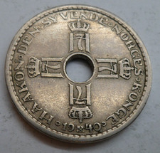 Norwegen 1 Krone, 1940 ## Kof10-1E