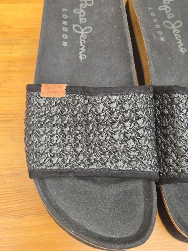 Sandalias negras Pepe Jeans, talla: UK 6, EU 39 - Imagen 4 de 6