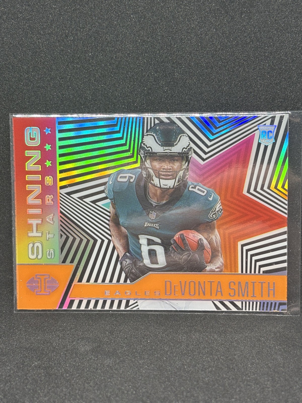2021 Panini Illusions - Shining Stars Devonta Smith #SS-15 Orange (RC)