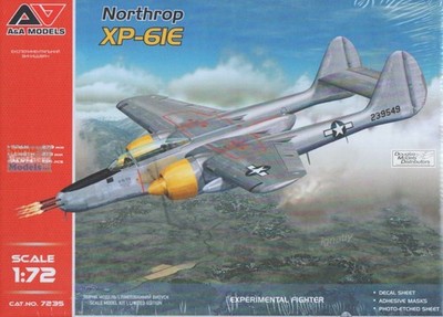 MDVAAM72035 1:72 Modelsvit A&A Models Northrop XP-61E