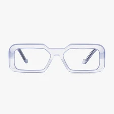 NEW Vava WL0051-CRIS-Mat SIL Eyeglasses 53mm 100% Authentic