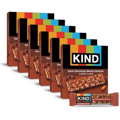 KIND Healthy Snacks Bars, Dark Chocolate Mocha Almond, Gluten Free, Low Sugar...