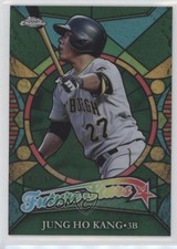 2016 Topps Chrome Future Stars Green Refractor 85/99 Jung-Ho Kang #FS-19 0o9