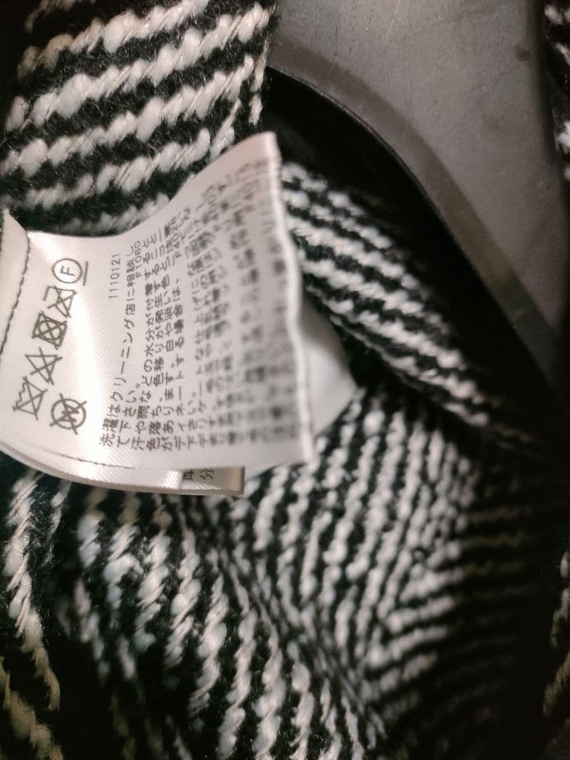 Ameri VINTAGE over 2way herringbone coat - image 8