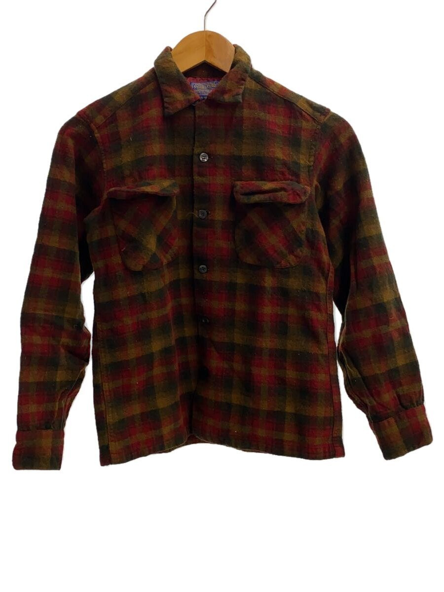 PENDLETON 60s Board shirt Long sleeve shirt S Wool PENDLETON 60s Board shirt Long sleeve shirt S Wool