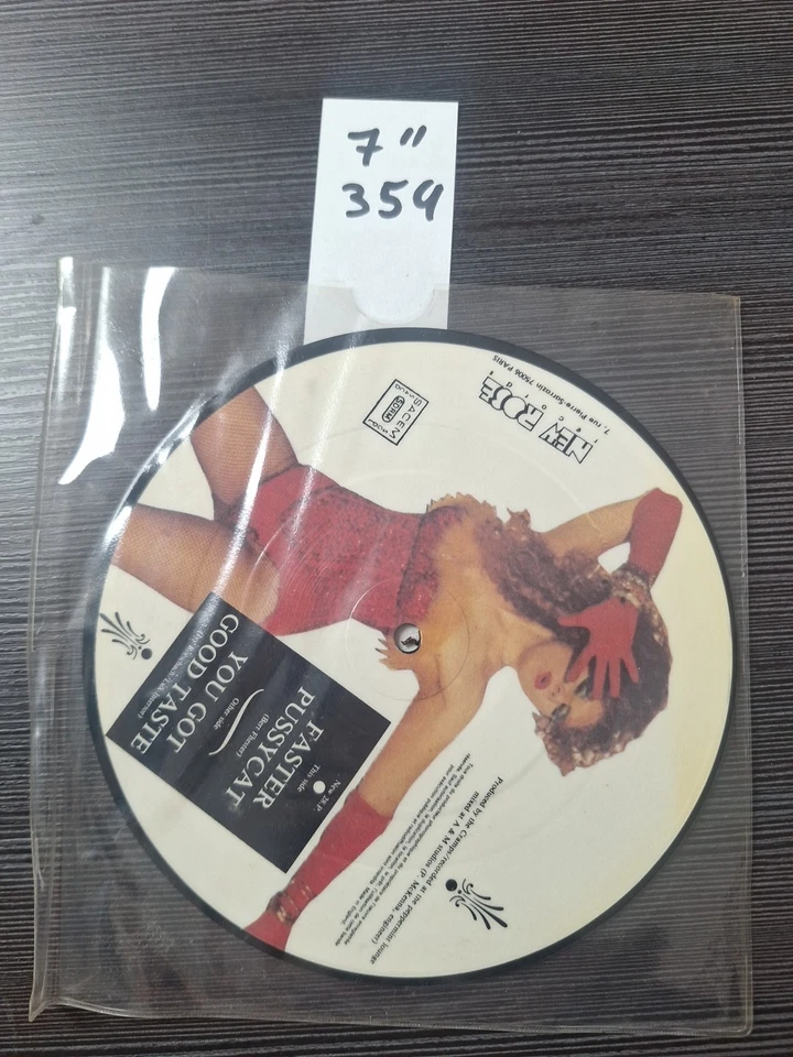 The Cramps – You Got Good Taste 7" Picture Disc NEW28.P. 1983 Faster Pussycat - Bild 2 von 2