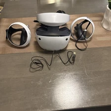 Sony PlayStation PS VR2 Headset W/Sense Controllers VR - White TESTER WORKS