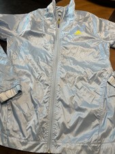 ADIDAS LIGHTWEIGHT CINCH WAIST RUNNING SPRING RIPSTOP JACKET WOMENS M