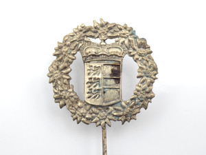 Original WWI Austrian Carinthia Patriotic Cap Badge Pin