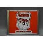 Princeton Tigers Budweiser Beer Can Flat Vintage Metal Anheuser Busch Mascot