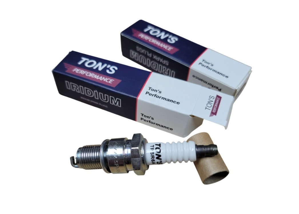 TP5R6A-2 Pair of Iridium Spark Plugs HARLEY EVO BIG TWIN SOFTAIL USA HD 5R6 5R6A