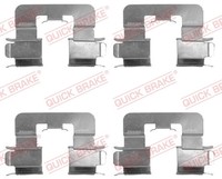ZubehöRkit, Scheibenbremsbelag Quick Brake 109-1741 FüR Toyota