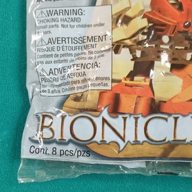 LEGO BIONICLE Matoran Huki 1388 Polybag McDonald's Promo 8 pcs Age 4+