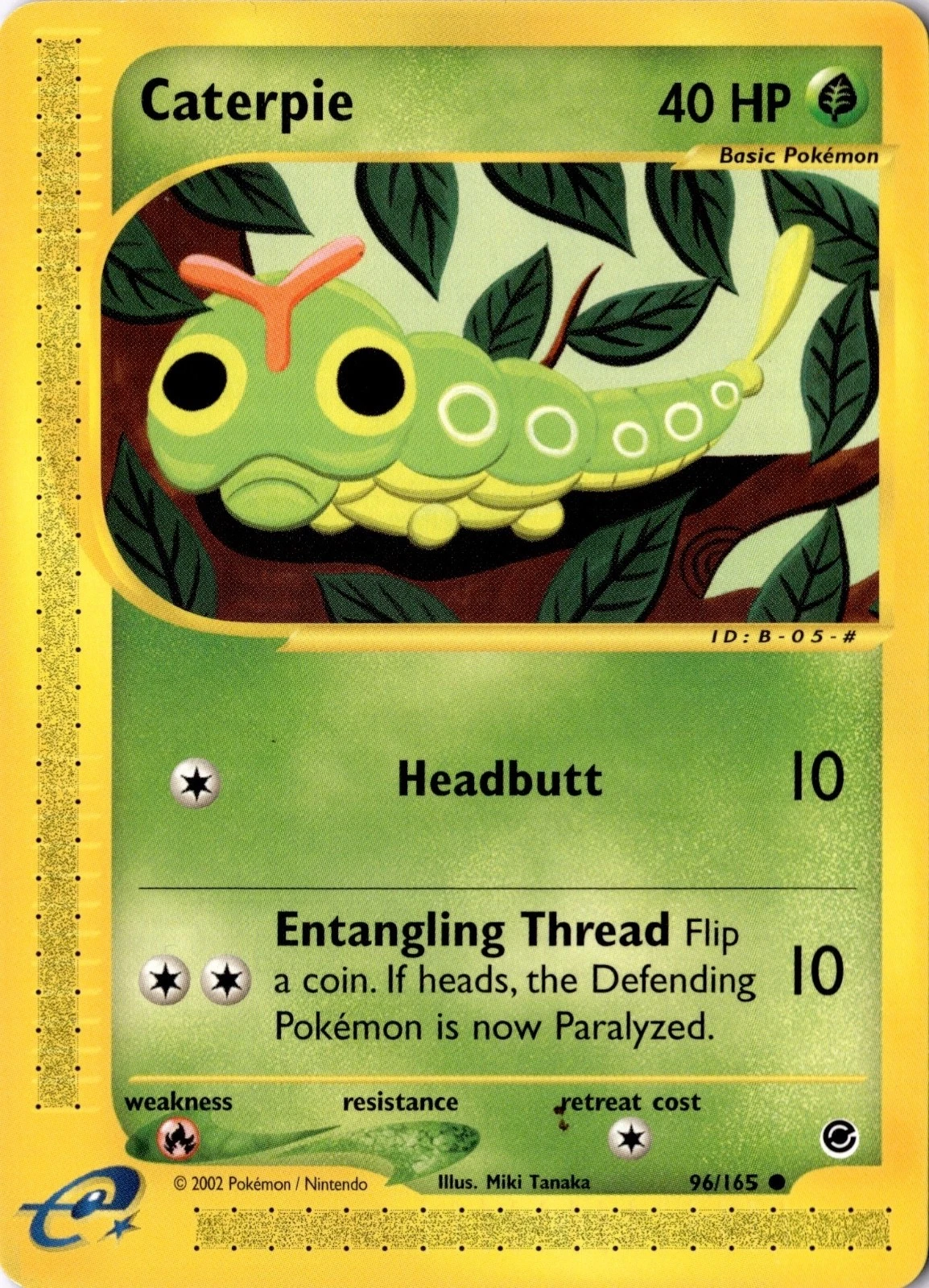 PSA9 キャタピー 旧裏　初版 マークなし 1996 Caterpie 第1弾 PSA9 キャタピー 旧裏 初版 マークなし 1996 Caterpie 第1弾