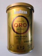 LavAzza Qualita Oro Roast Ground Coffee - 8.8 Oz Medium Roast [Exp: 06/27]