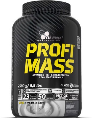 Olimp Profi Mass Weight Gainer, 2,5 kg Dose (Geschmack: Vanille)