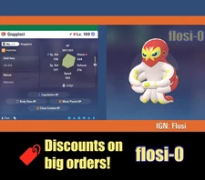 6IV Shiny Grapploct Pokemon Legends ZA (Legends Z-A)