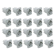20x Powercon 3 Pin Female Connector Plug Output Power Adapter NAC3MA-1 NAC3MPB-1