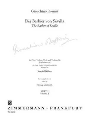 Joseph Kueffner | Der Barbier von Sevilla Heft 2 | Partitur + Stimmen