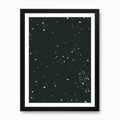Sterne Kunstdruck gerahmt Wandbild Poster Leinwanddruck Bild
