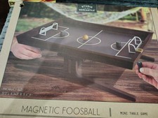 Tabletop Magnetic Foosball Table OPEN Box Good condition