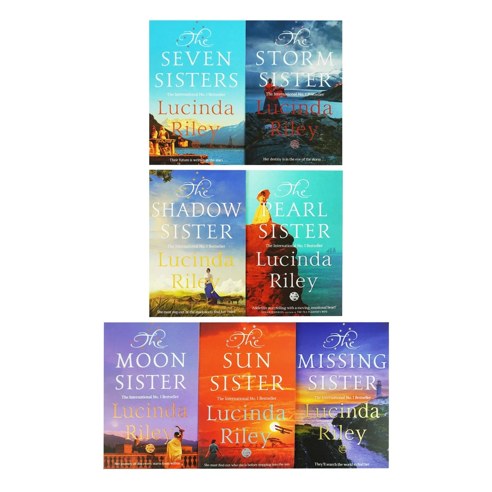 The Seven Sisters 7 Books Collection Paperback Set - Fiction - By Lucinda Riley - Imagem 2 de 4