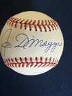 Joe Dimaggio Signed Baseball