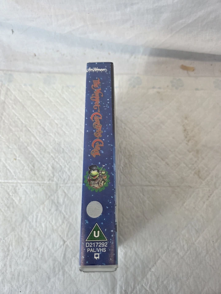 The Muppet Christmas Carol VHS 1993 Jim Henson Walt Disney Pictures untested  - Image 3 of 4