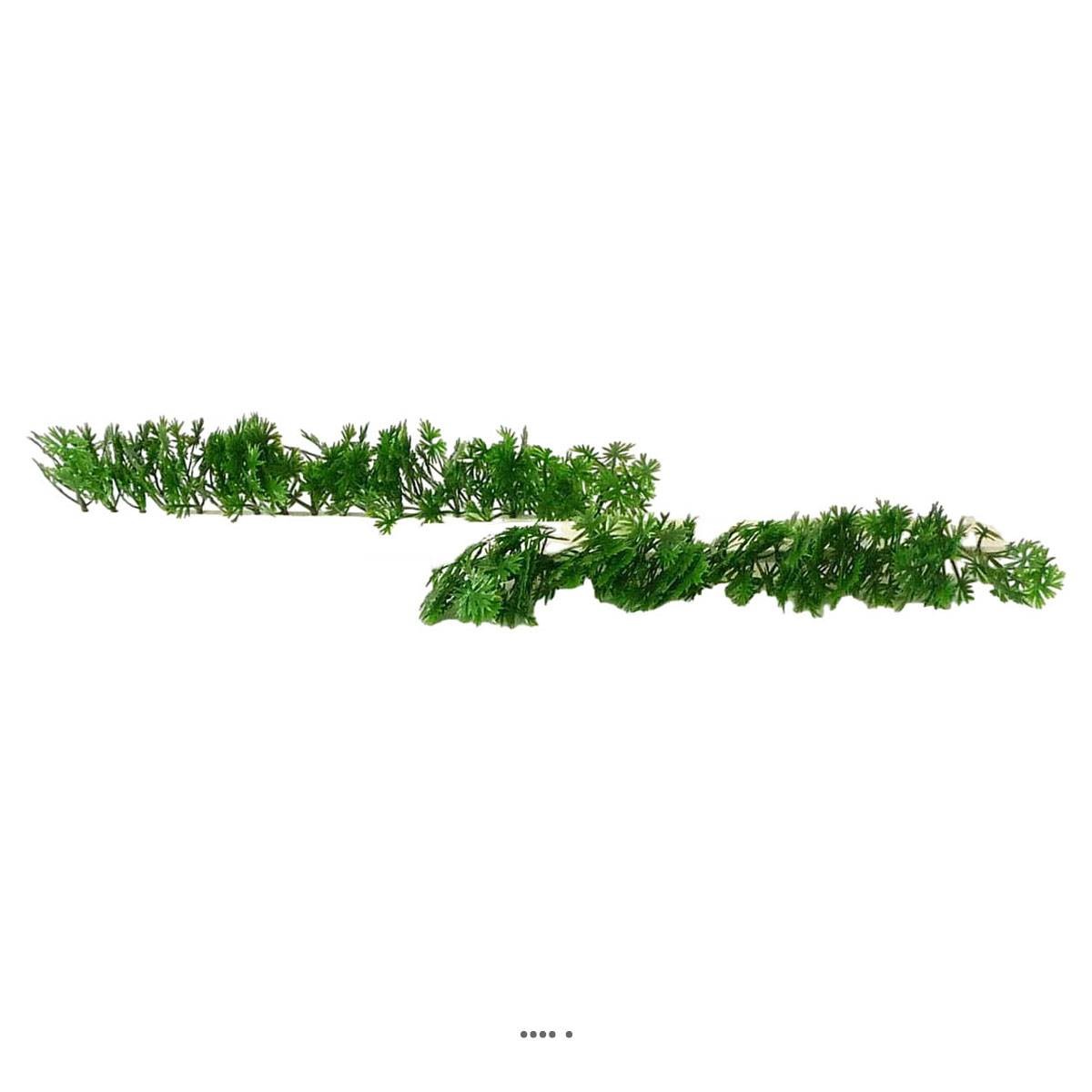 Persil factice sur socle blanc 25cm pour décor de buffet et traiteur