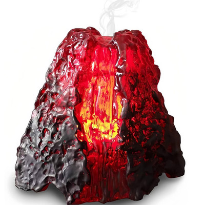 Volcano Ultrasonic Essential Oil Aromatherapy Diffuser , Night Light for Bedroom