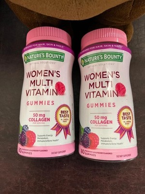 Natures Bounty Women's Multivitamin 160 Gummies (2x80) 50 mg 2PK