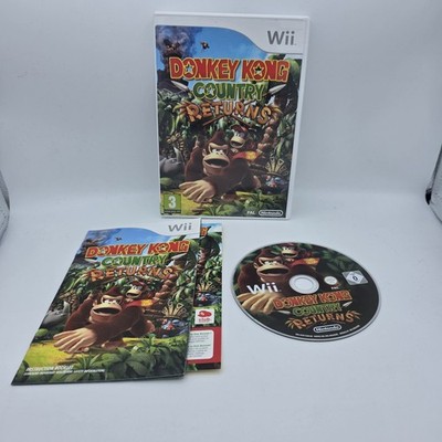 Nintendo Wii Donkey Kong Country Returns - getestet & funktionsfähig - Original
