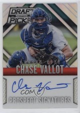 2014 Panini Prizm Perennial Draft Picks Silver Chase Vallot #40 Auto rs2