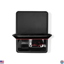 Weber Outdoor Storage Bin, Durable Plastic, Large Capacity, Weather Resistant,