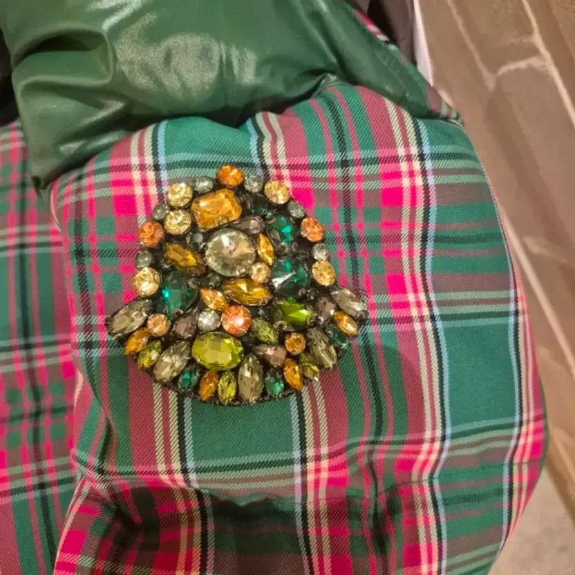 Moncler Check Pattern Padded Jacket, Pre-Owned - image 2