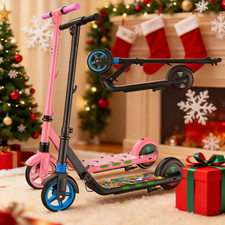 E Scooter Für Kinder 3-12 Jahren Kinderroller 14km/h Elektroroller LED …