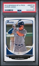 2013 BOWMAN DRAFT & PROSPECTS #BDPP19 AARON JUDGE PSA 9 RY